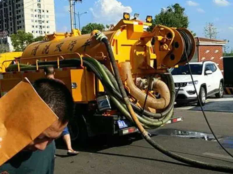李沧区工业园机械抽化粪池机械抽淤泥机械抽污水管道